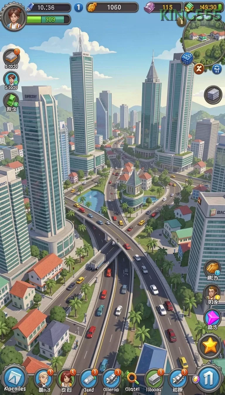Galeri pratinjau visual king555 build APK resmi terbaru